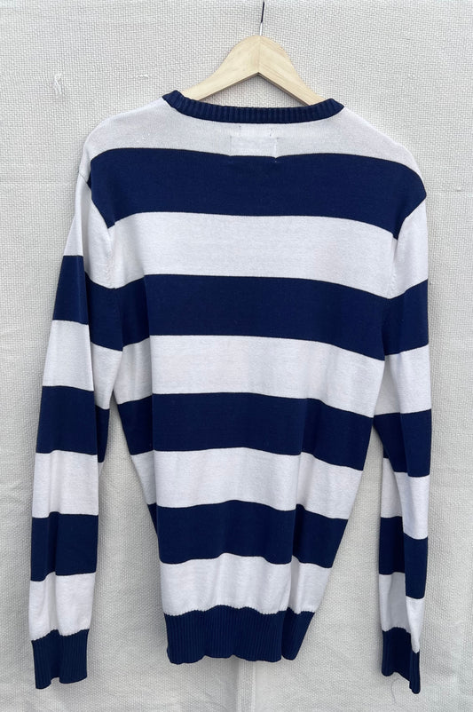 Vintage Striped Rugby Sweater