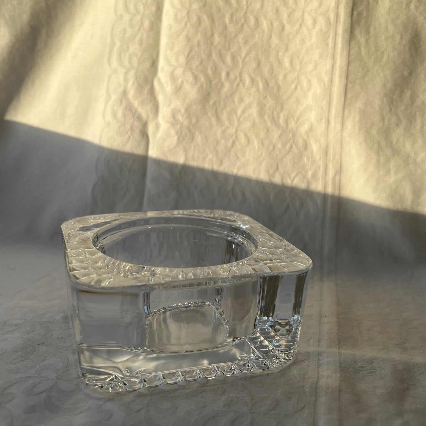 Vintage French Crystal Dish
