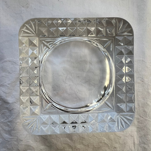 Vintage French Crystal Dish