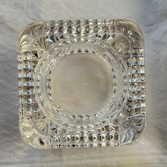 Vintage French Crystal Dish