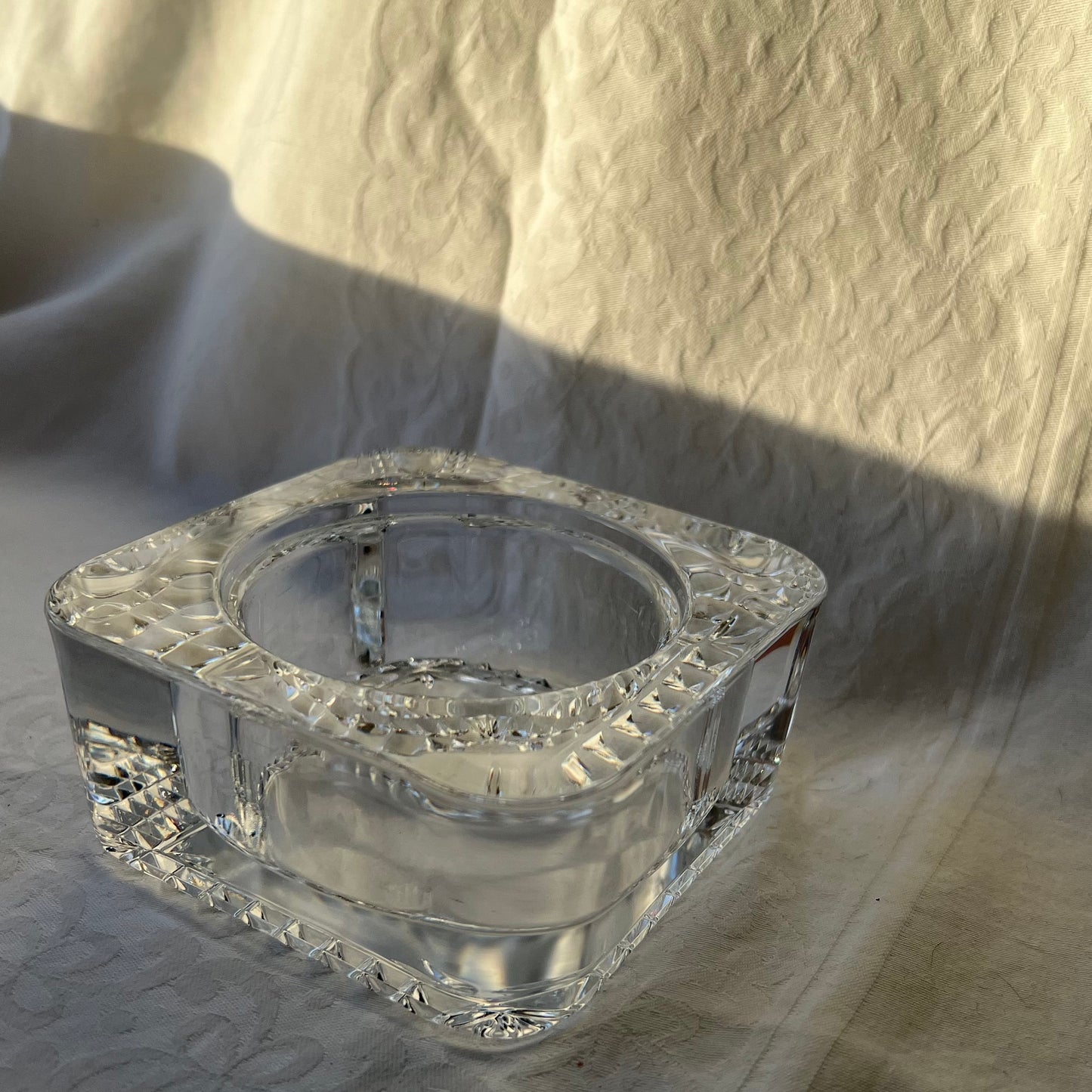 Vintage French Crystal Dish