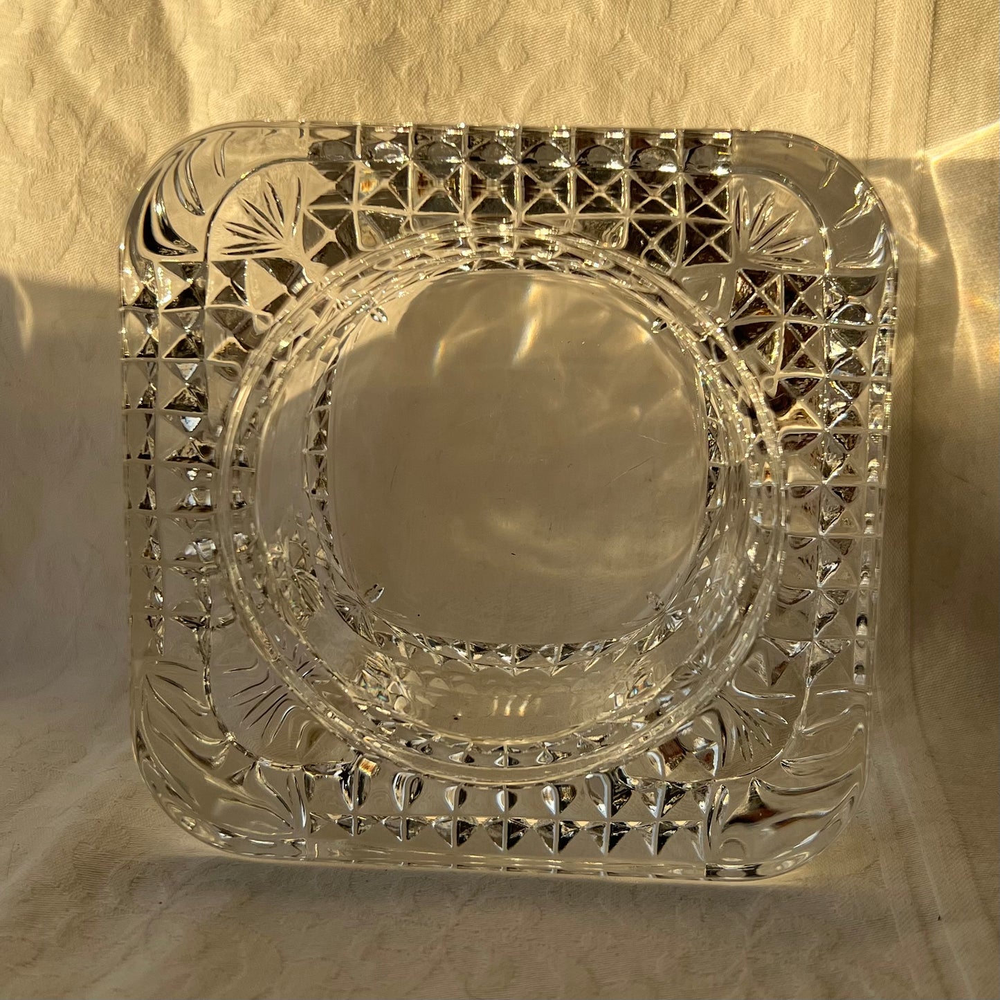 Vintage French Crystal Dish