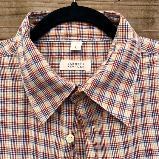 Vintage Plaid Barneys NY Shirt